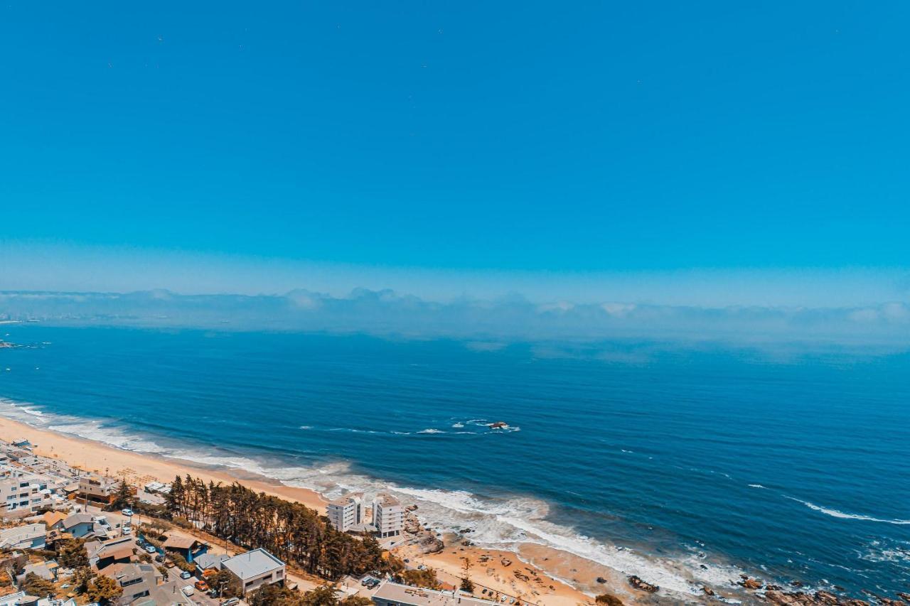 ビニャ・デル・マールHermoso Departamento Con Insuperable Vista Al Marアパートメント エクステリア 写真