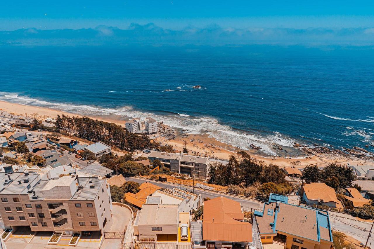 ビニャ・デル・マールHermoso Departamento Con Insuperable Vista Al Marアパートメント エクステリア 写真