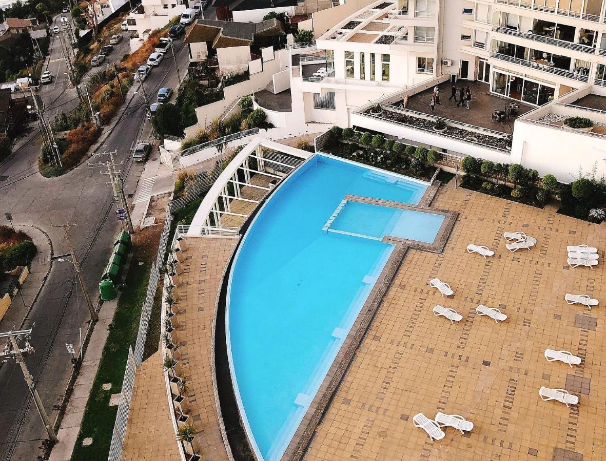 ビニャ・デル・マールHermoso Departamento Con Insuperable Vista Al Marアパートメント エクステリア 写真